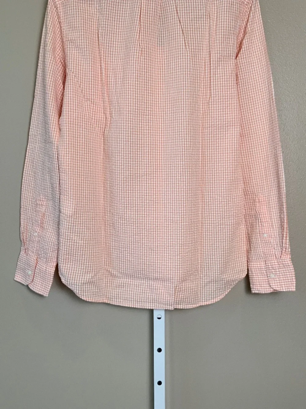 J. Crew Slim Seersucker Gingham Button Down Shirt